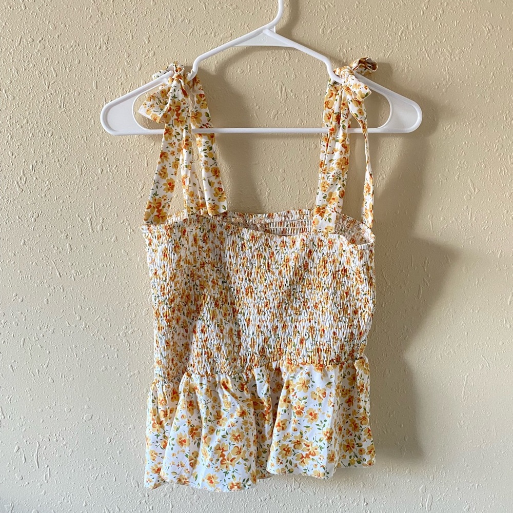 Floral Crop top